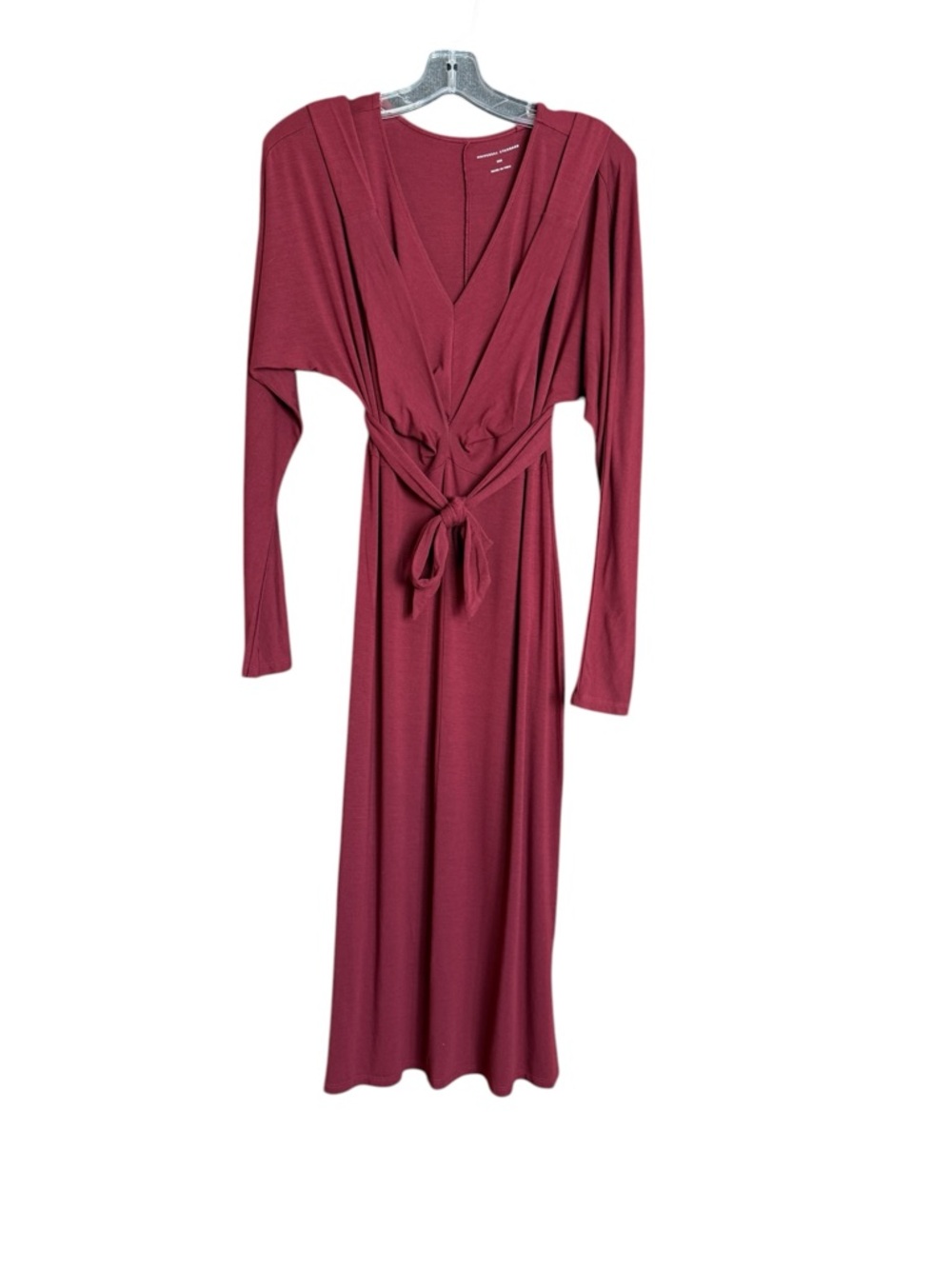 Universal Standard Cabernet Wrap Midi Dress 3XS 22-24W Modal Jersey